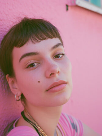 Modern Edge in Pink Modern Edge in Pink